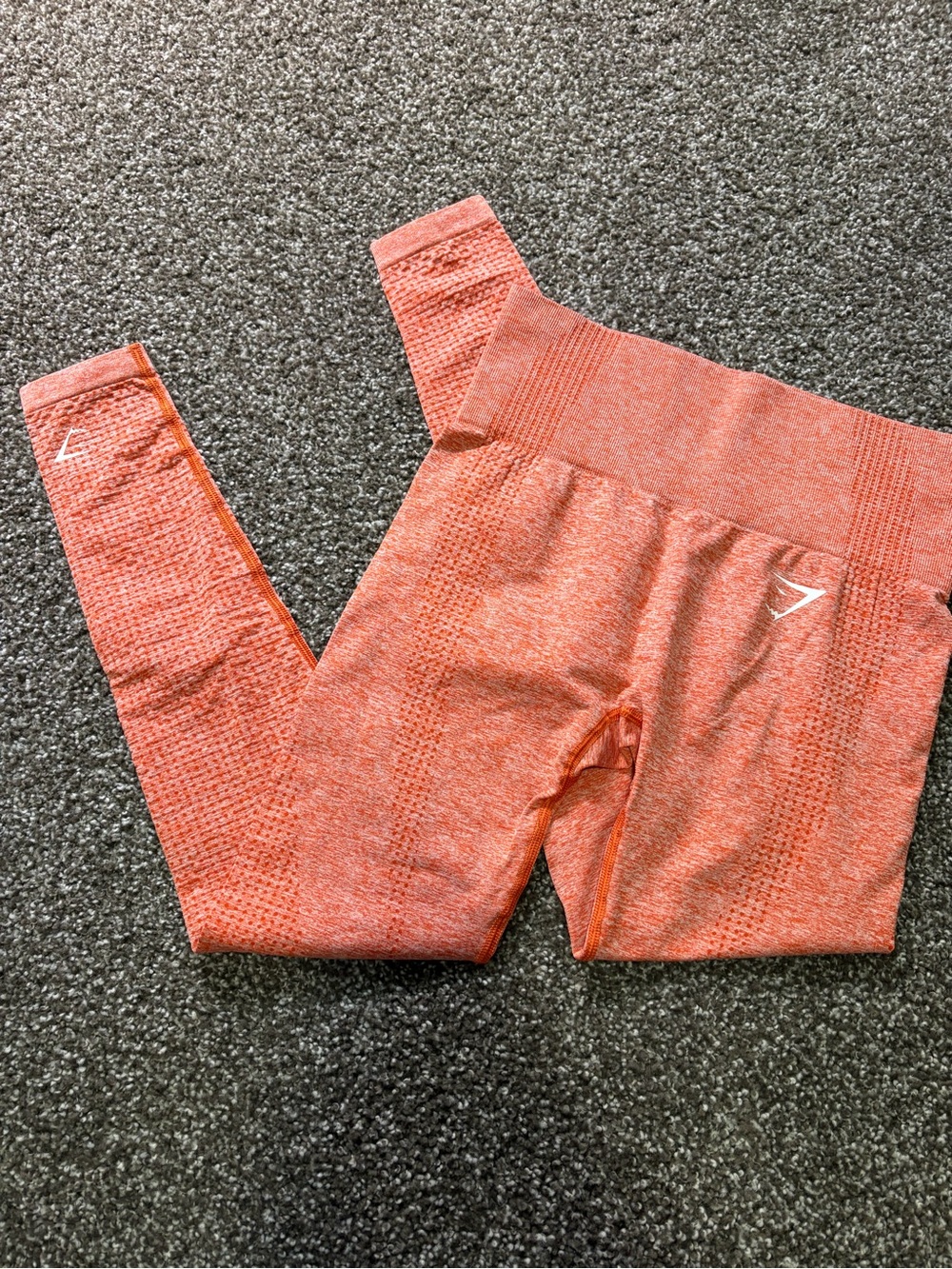 Gymshark Seamless High-Waist Leggings - Coral